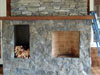 Local Stone Fireplace, Mill Valley, Marin County, CA
