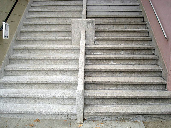 Stone Staircase Restoration, San Francsico, CA